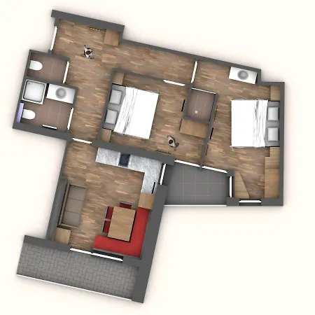 Haus Raetia Apartment Serfaus Room photo